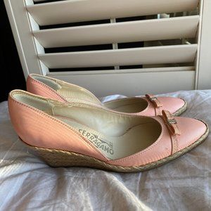 Pink Salvatore Ferragamo shoes